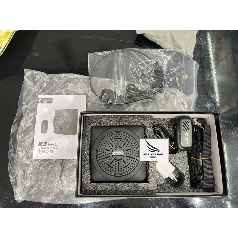 máy trợ giảng cài áo k3pro